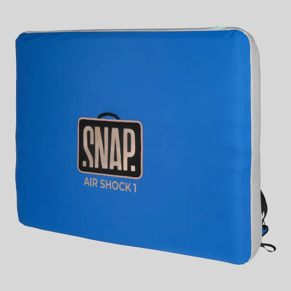 Búlder y rocódromo: SNAP Snapclimbing Air Shock 1 crash pad inflable + bomba eléctrica