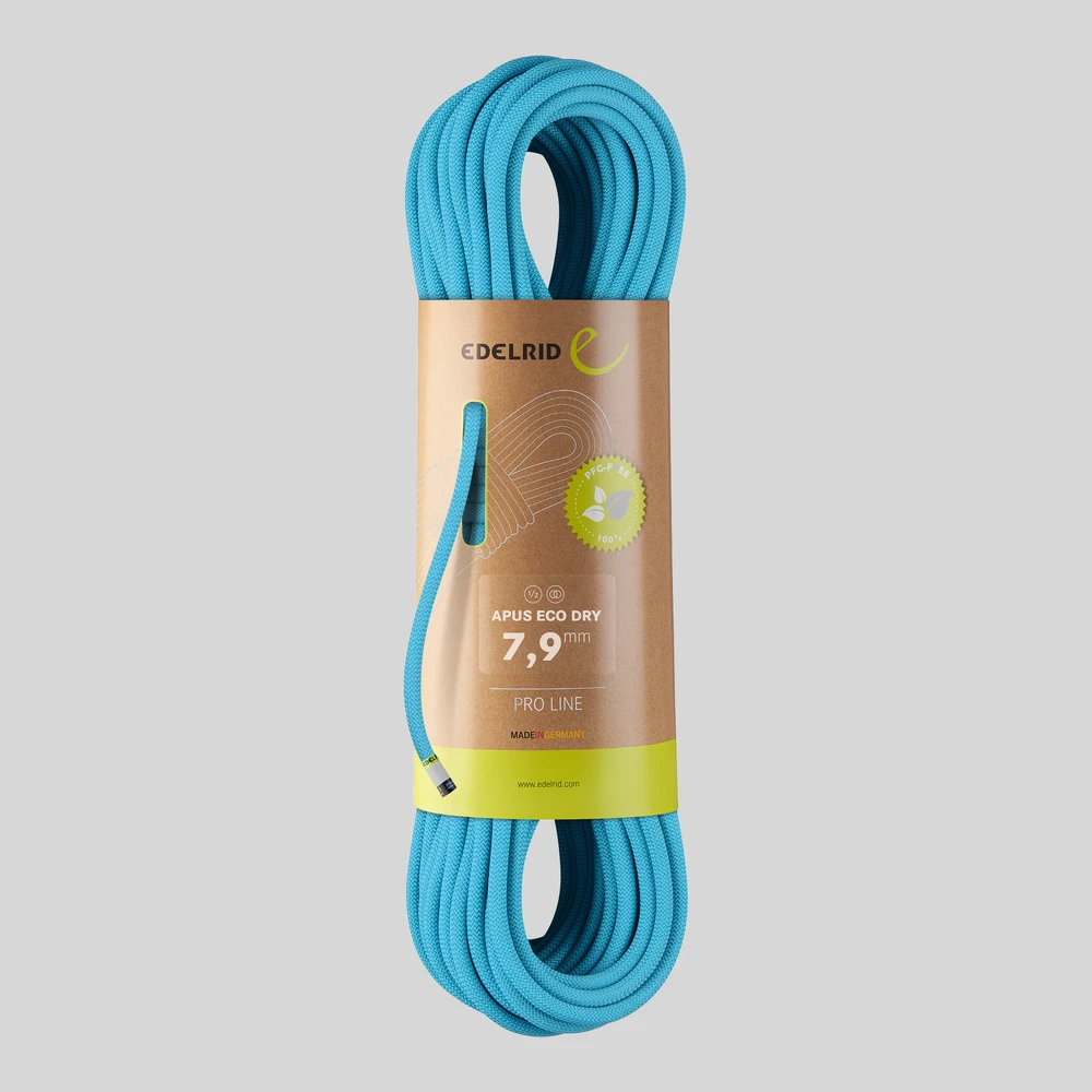 Cuerdas y cintas: Edelrid Apus Eco Dry 7.9 mm media