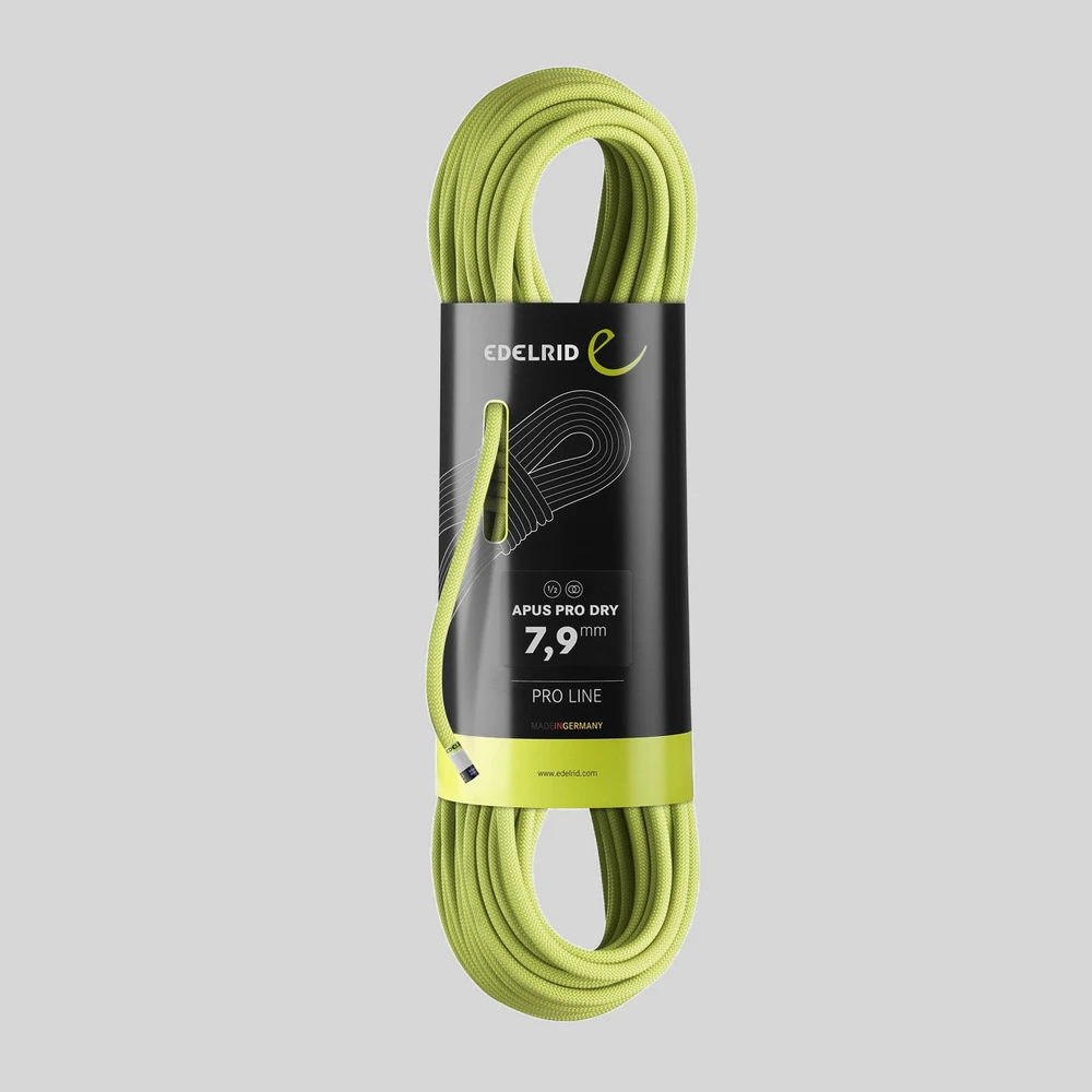 Cuerdas y cintas: Edelrid Apus Pro Dry 7.9 mm media