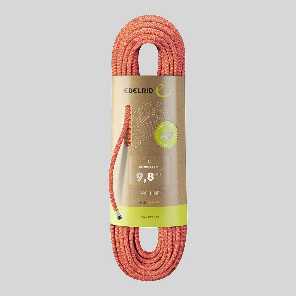 Cuerdas y cintas: Edelrid Heron Eco Dry 9.8 mm