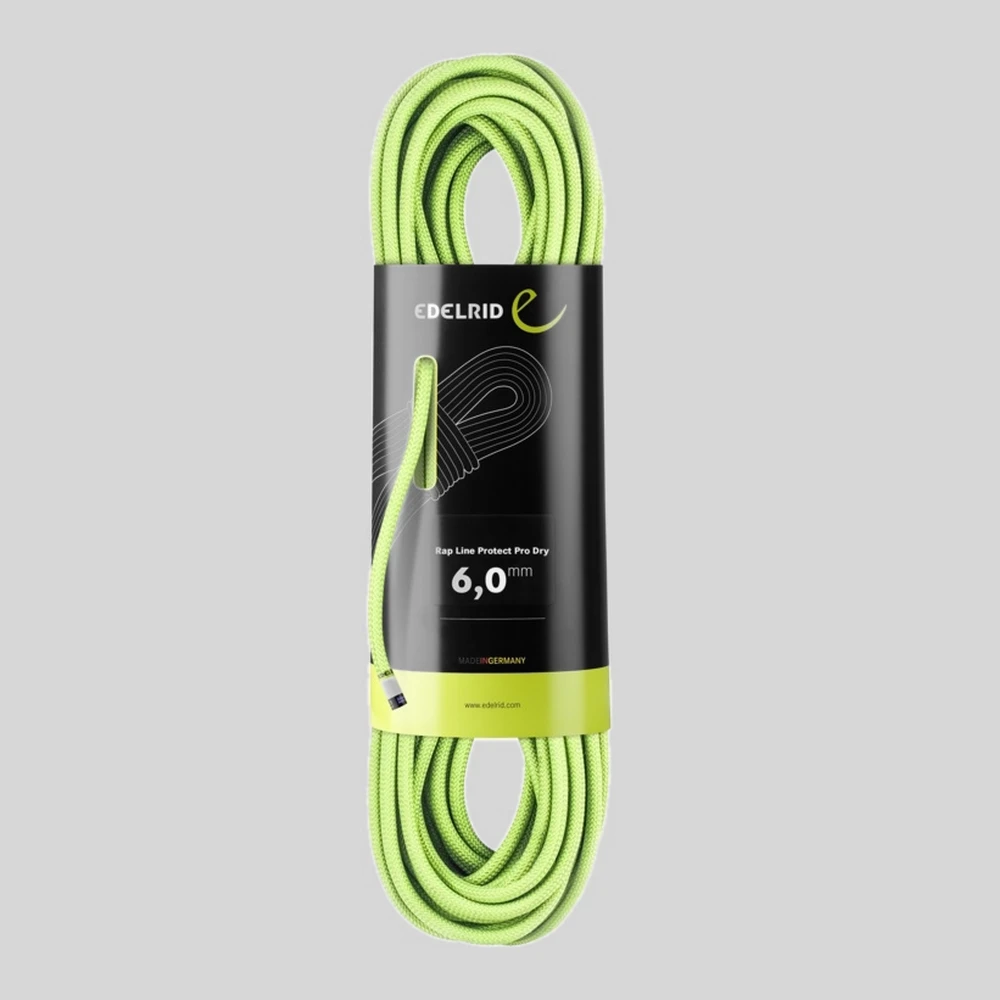 Cuerdas y cintas: Edelrid Rap Line Protect Pro Dry 6 mm cordino de recuperación