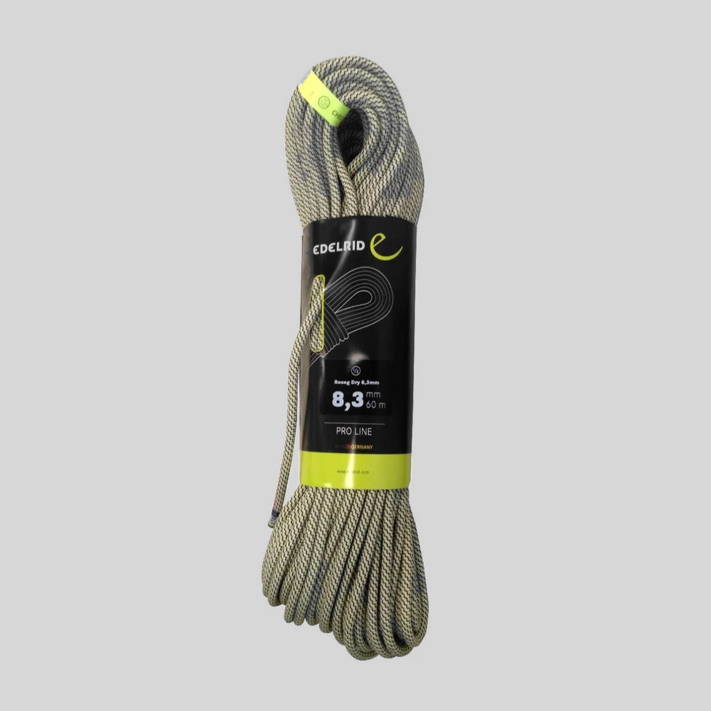 Cuerdas y cintas: Edelrid Roseg Dry 8.3 mm media