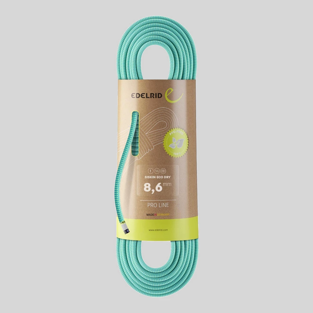 Cuerdas y cintas: Edelrid Siskin Eco Dry 8.6 mm triple homologación