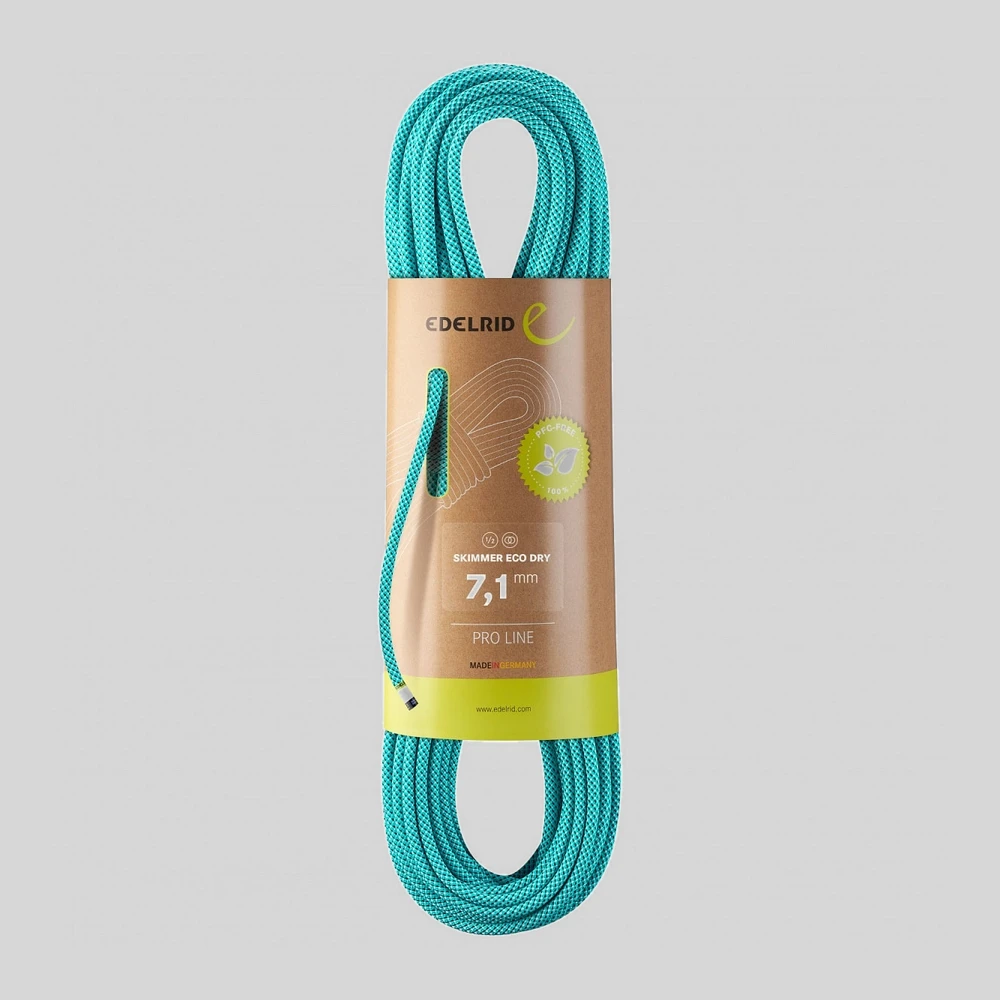 Cuerdas y cintas: Edelrid Skimmer Eco Dry 7.1 mm media