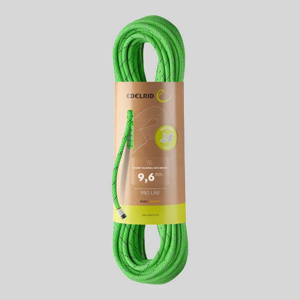 Cuerdas y cintas: Edelrid Tommy Caldwell Eco Dry DT 9.6 mm