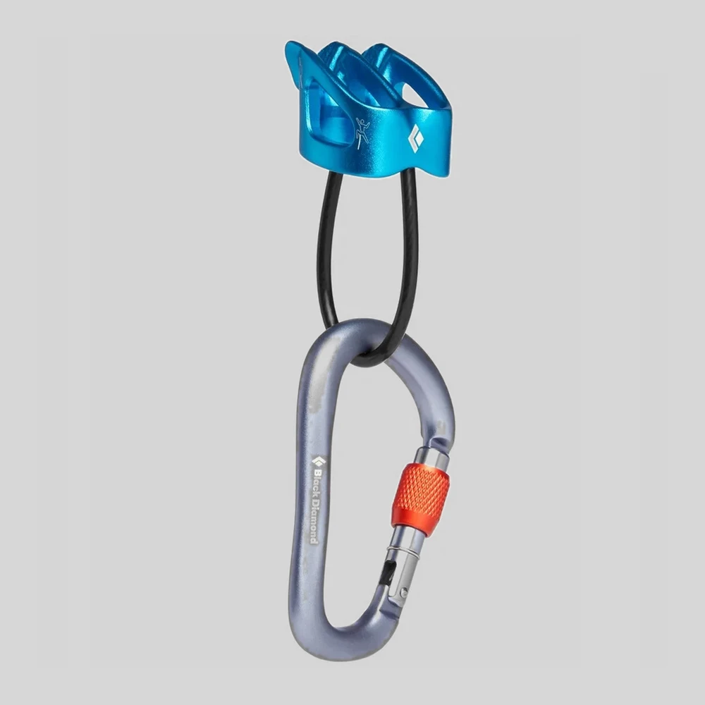 Herramienta: Black Diamond Big Air XP Package asegurador + mosquetón Rocklock