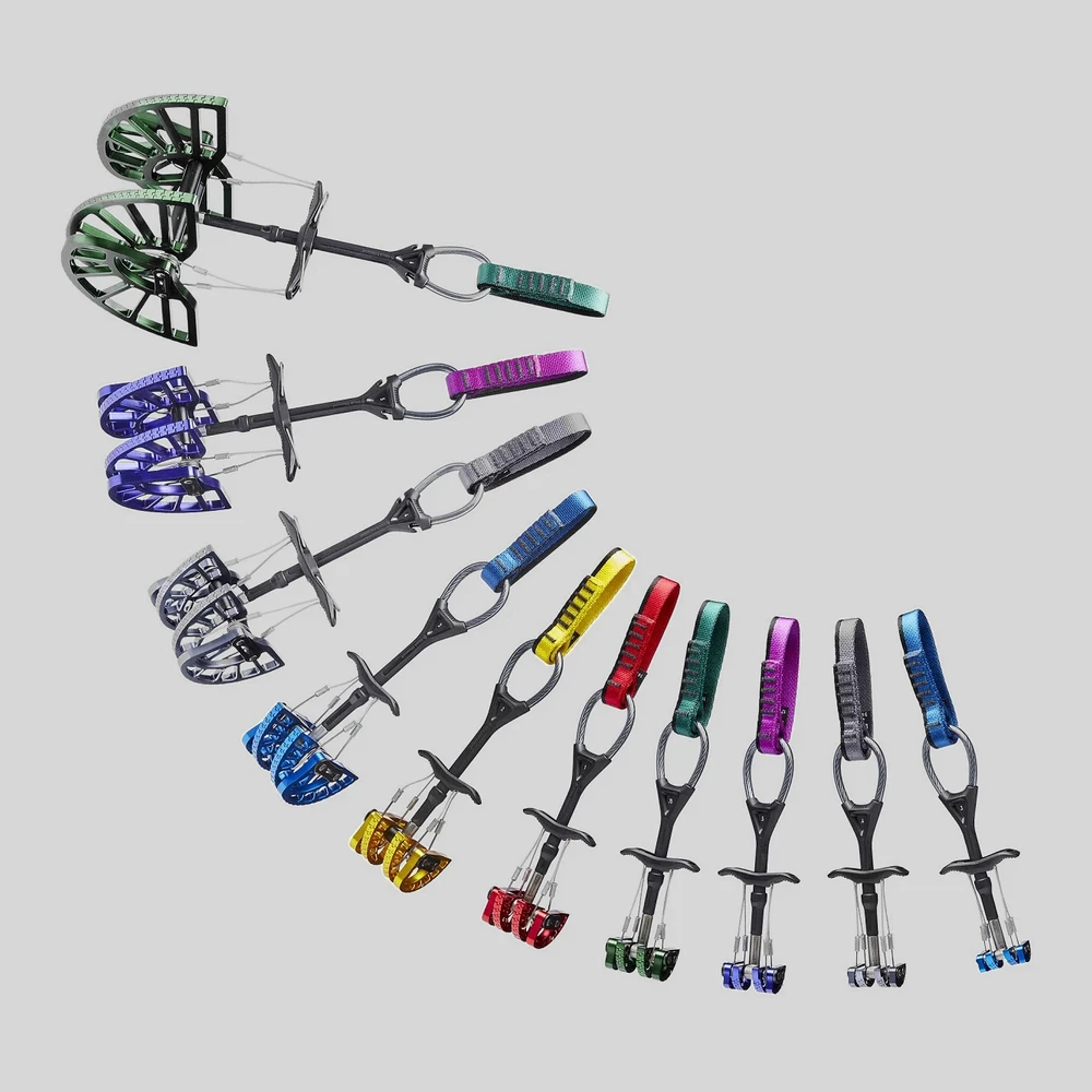 Herramienta: Black Diamond Camalot C4 set completo friend