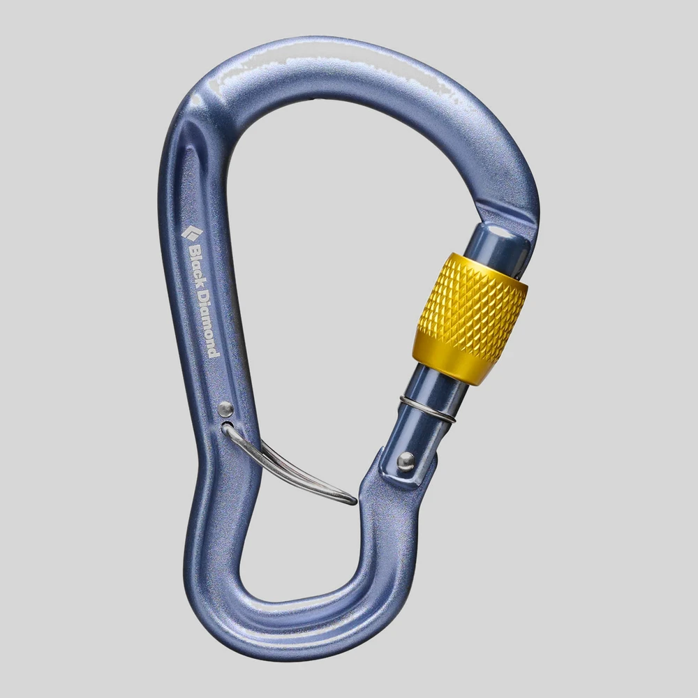 Herramienta: Black Diamond Gridlock Screwgate Carabiner mosquetón