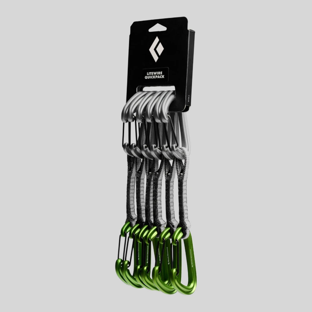 Herramienta: Black Diamond LiteWire Quickpack 12 cm 6 pack de cintas