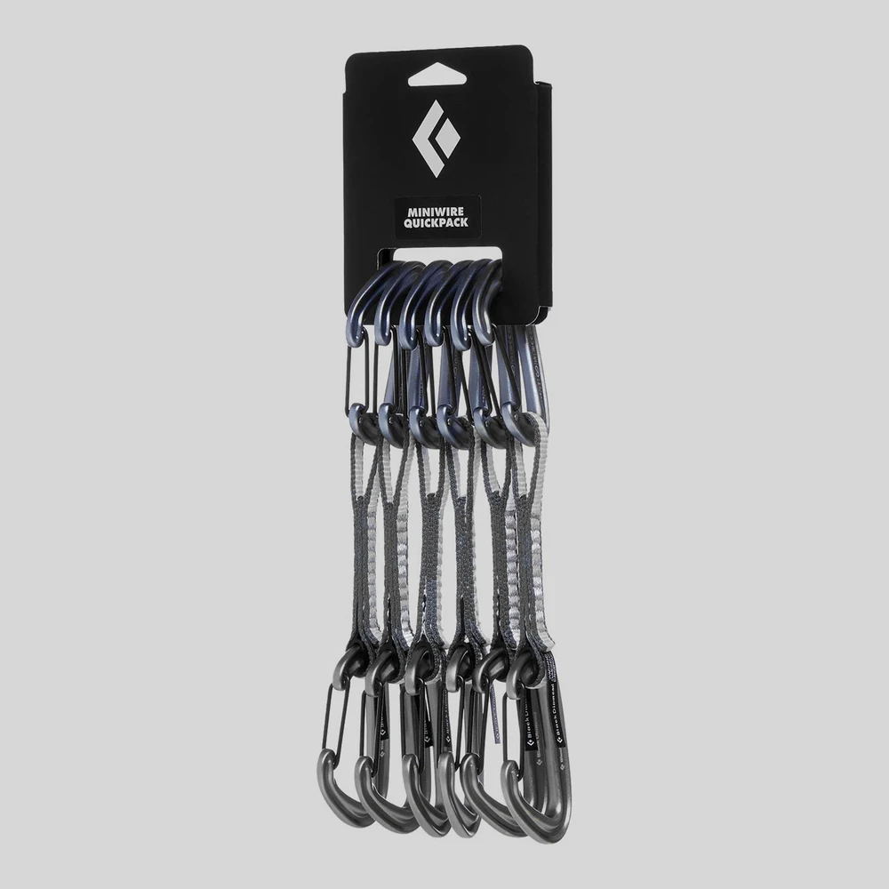 Herramienta: Black Diamond Miniwire Quickpack 6 Pack de expresiones