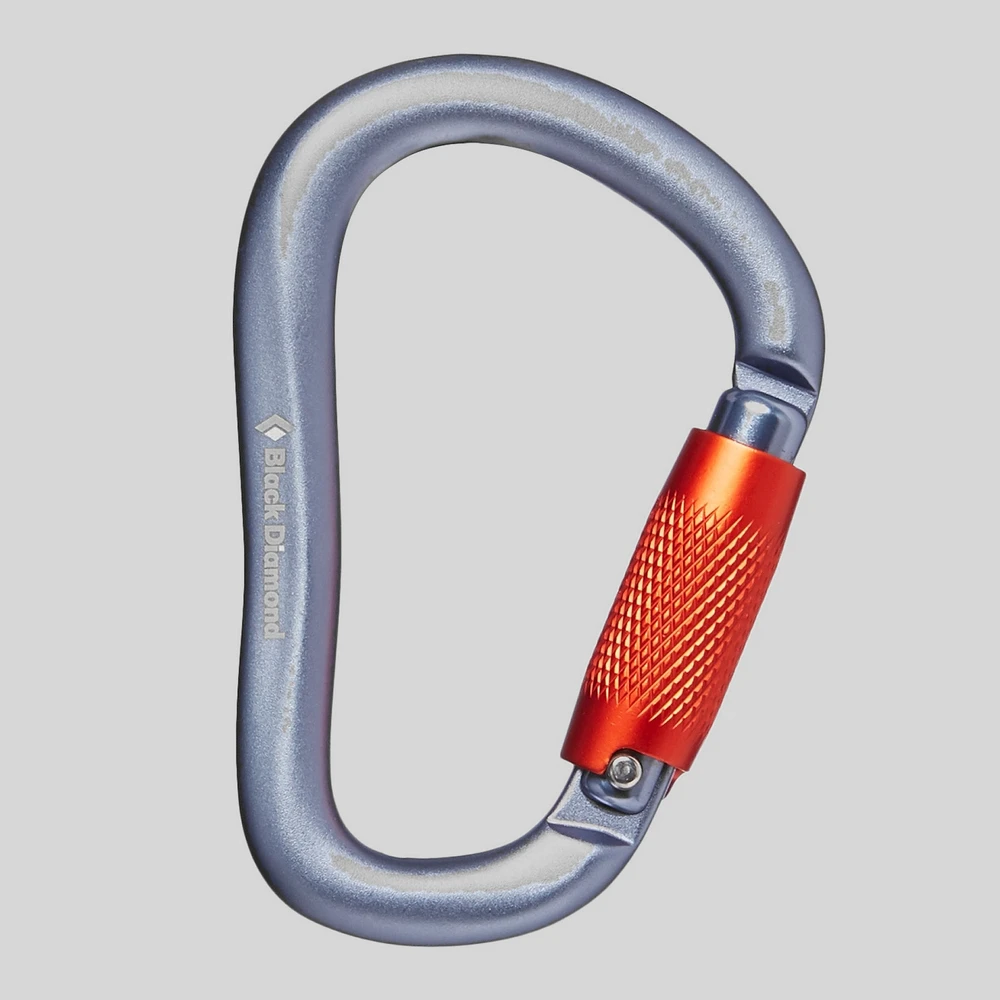 Herramienta: Black Diamond Rocklock Twistlock carabiner with automatic locking mechanism