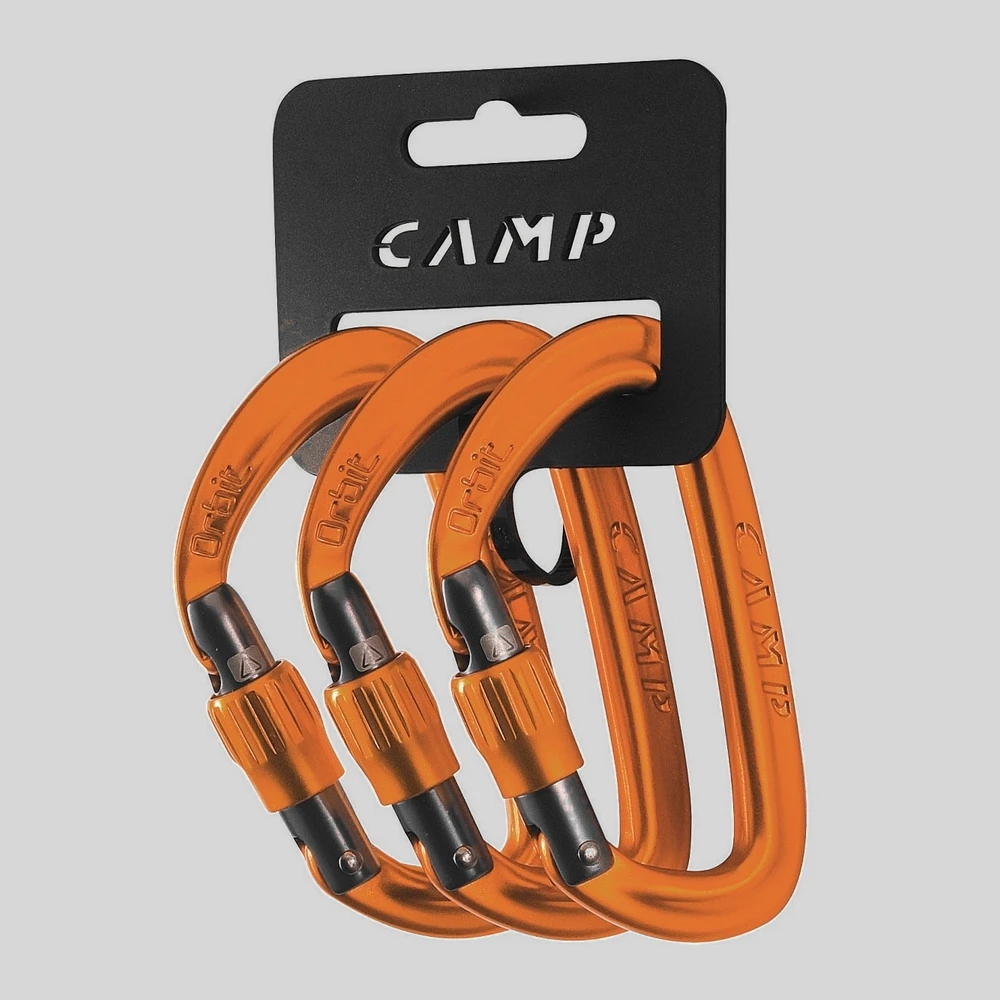 Herramienta: CAMP Orbit Lock 3 Pack mosquetones