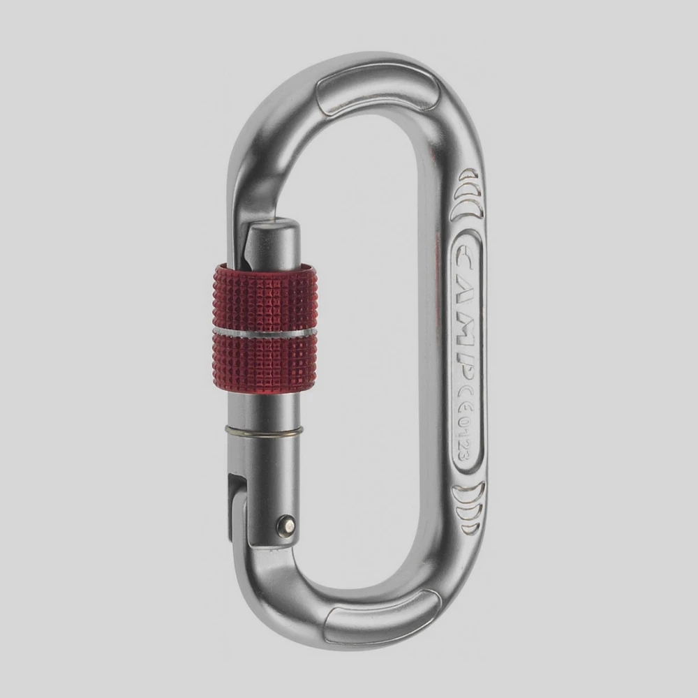 Herramienta: CAMP Oval Compact Lock mosquetón con cierre de rosca