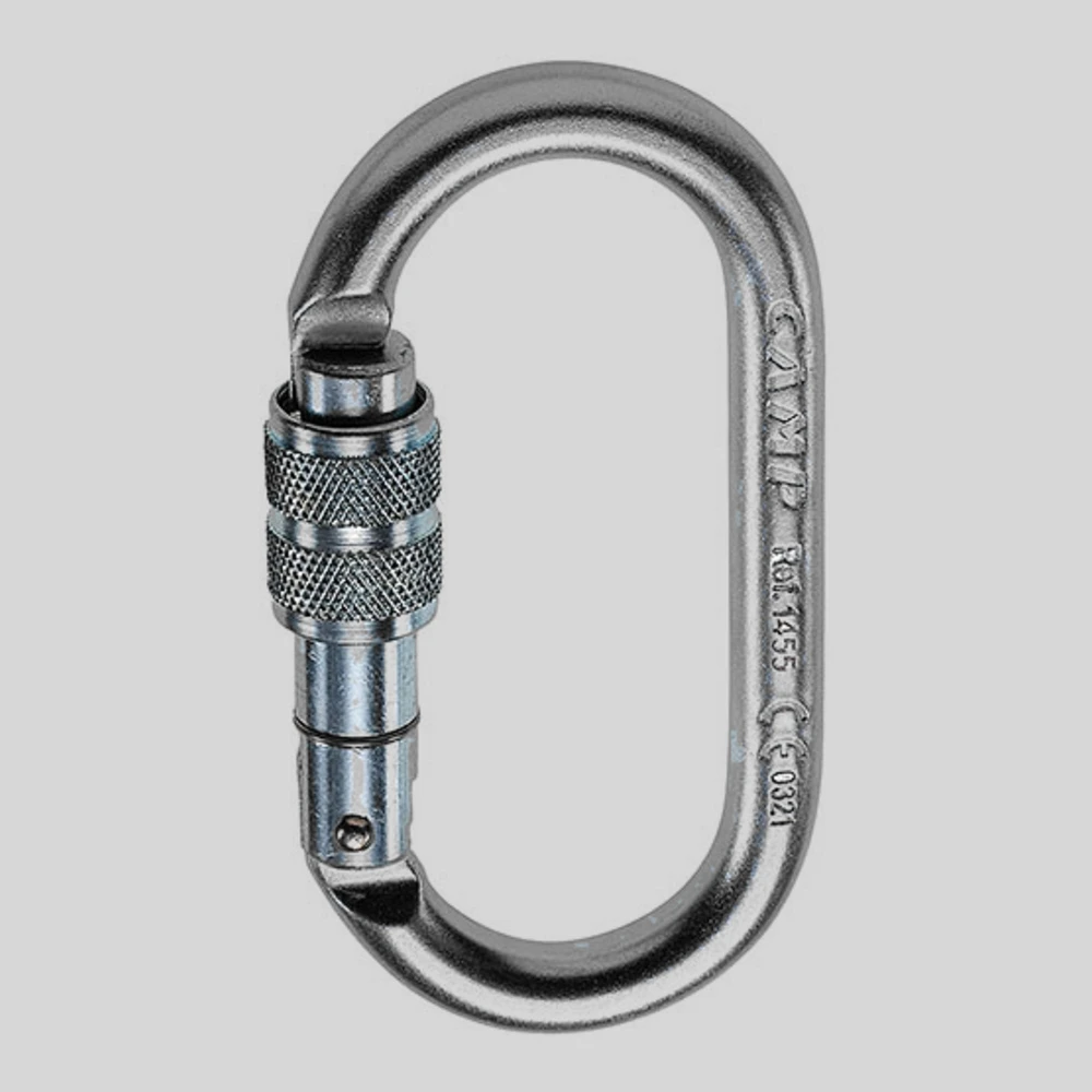 Herramienta: CAMP Oval Pro Lock mosquetón para trabajos en altura