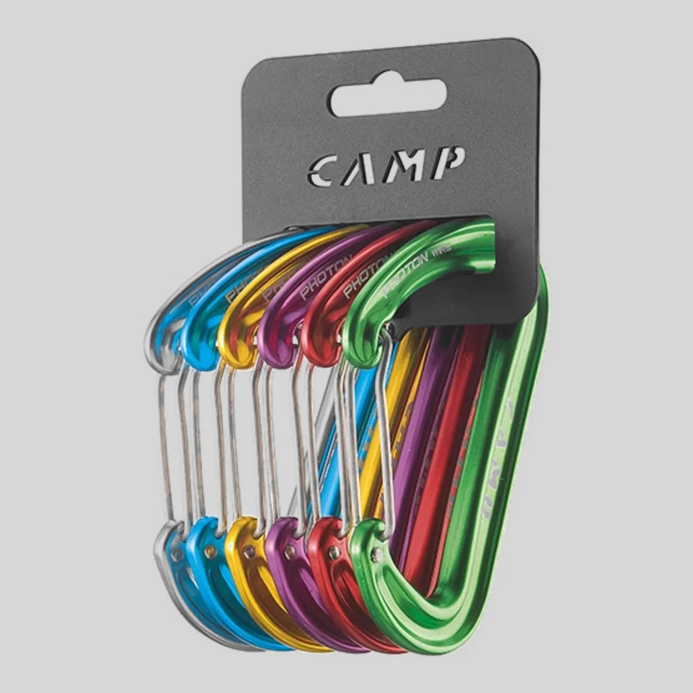 Herramienta: CAMP Rack Pack Photon Wire set 6 mosquetones