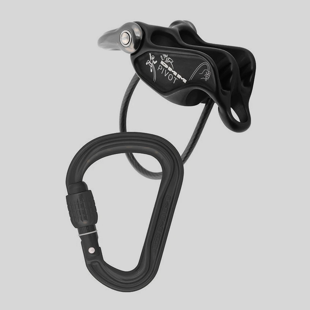 Herramienta: DMM Pivot/Phantom HMS belayer with bucket and carabiner