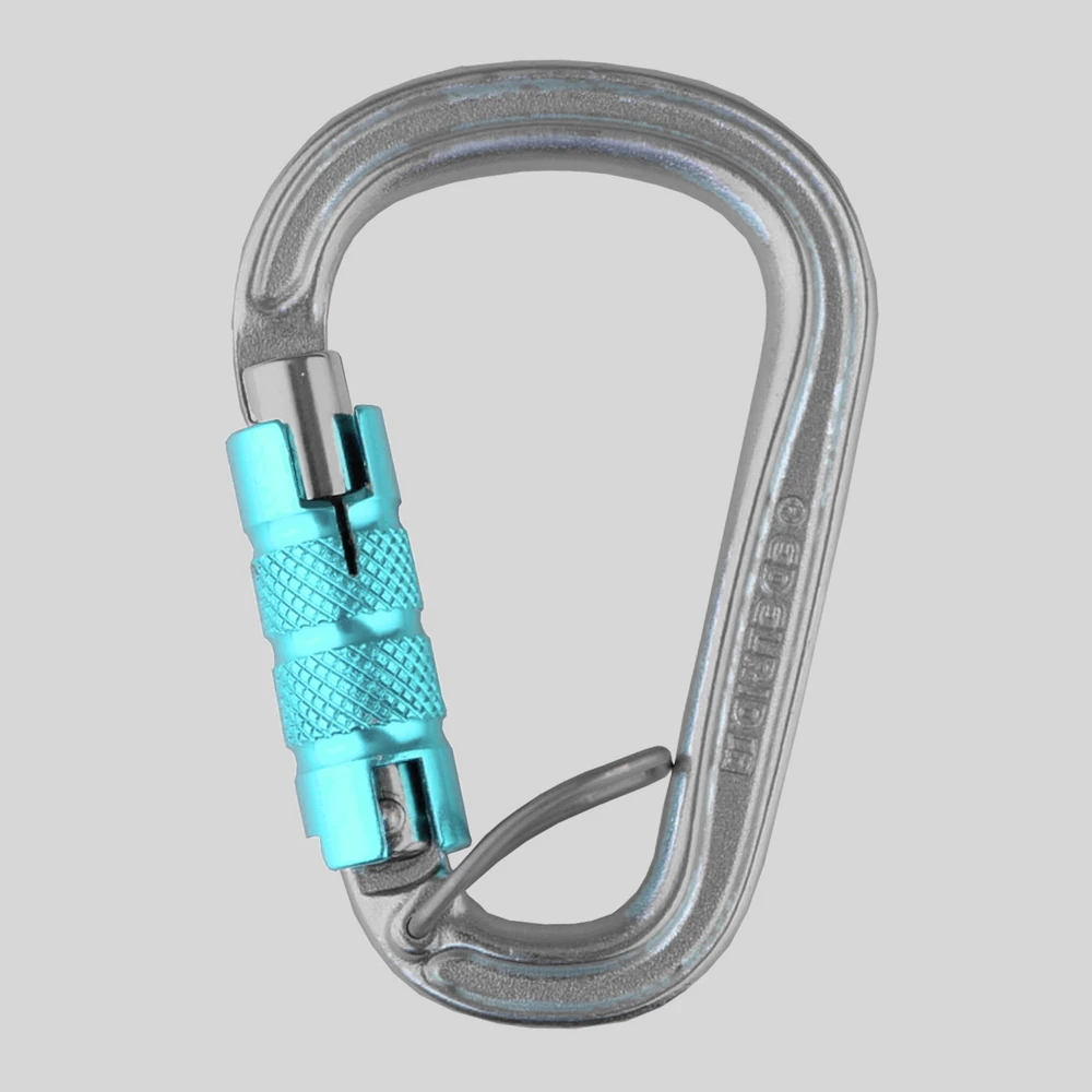 Herramienta: Edelrid HMS Bruce Steel Triple FG II mosquetón de movimiento