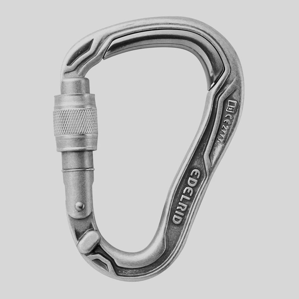 Herramienta: Edelrid HMS Bulletproof Screw mosquetón