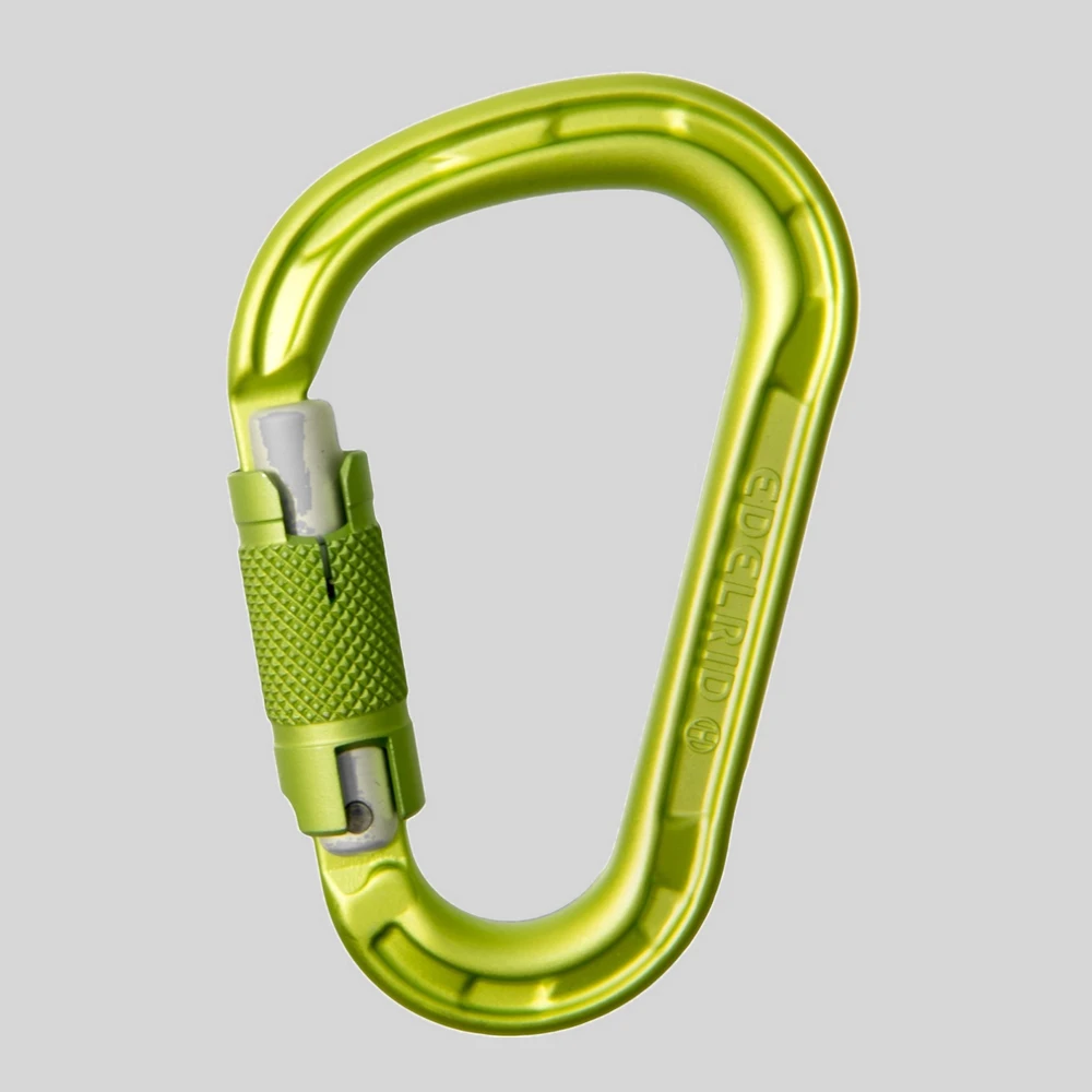 Herramienta: Edelrid HMS Magnum Twist II mosquetón de doble movimiento
