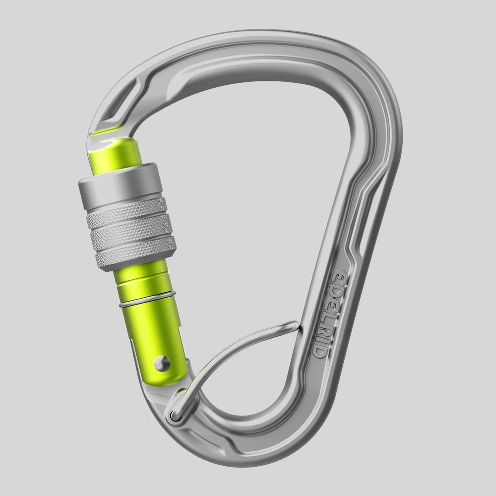 Herramienta: Edelrid HMS Strike Screw FG II mosquetón
