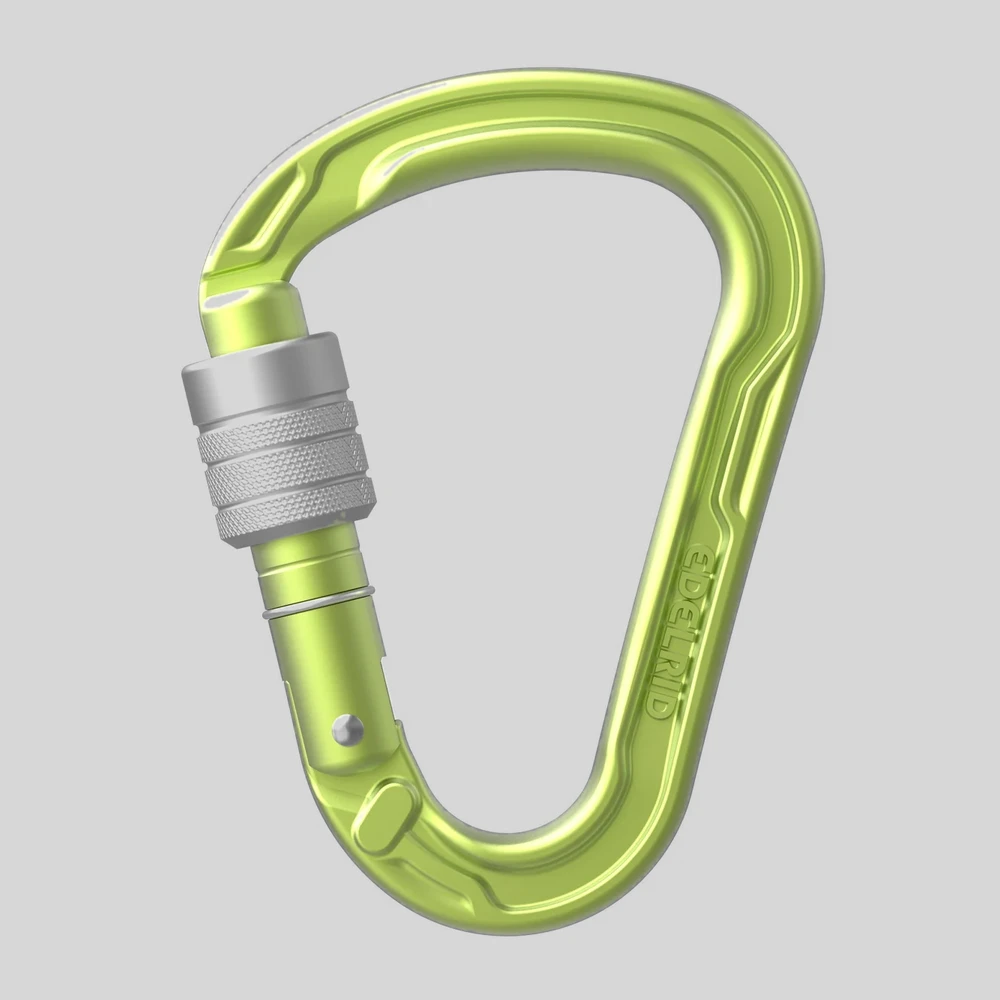 Herramienta: Edelrid HMS Strike Screw II mosquetón