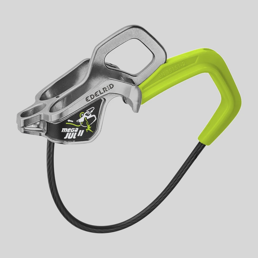 Herramienta: Edelrid Mega Jul II asegurador de freno