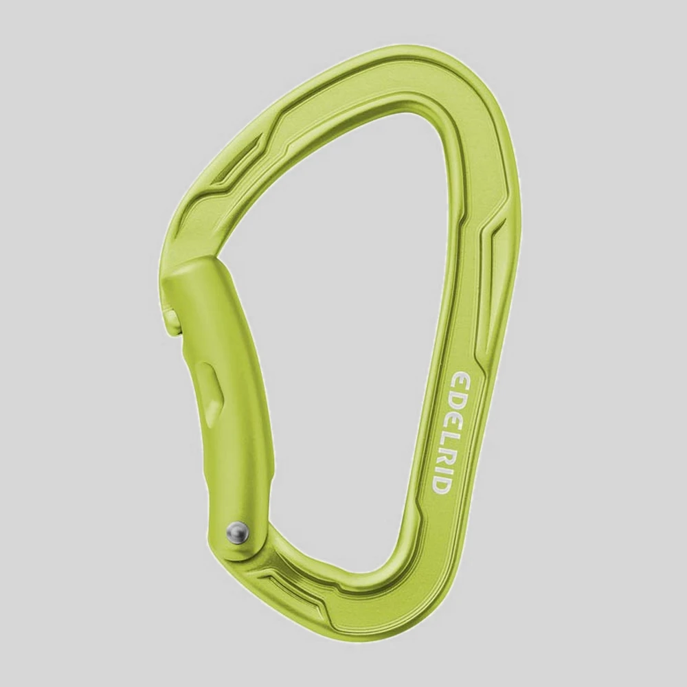 Herramienta: Edelrid Missión Bent mosquetón de palanca curva