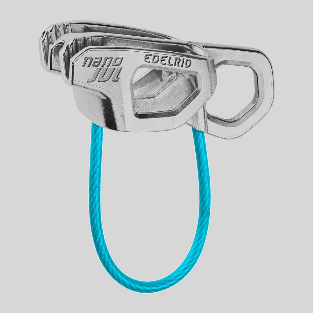 Herramienta: Edelrid Nano Jul dispositivo de aseguramiento a secchiello