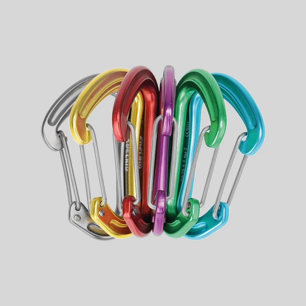 Herramienta: Edelrid Nineteen G Sixpack set 6 mosquetones