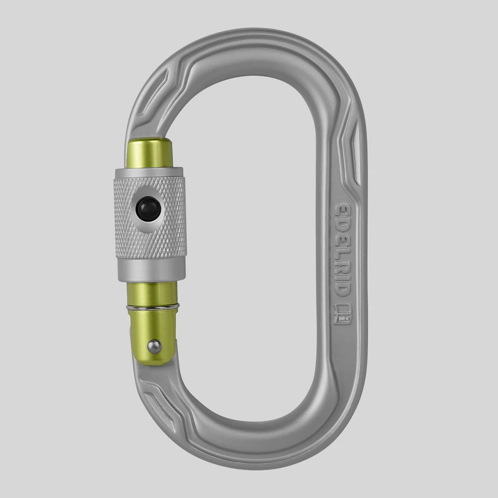 Herramienta: Edelrid Oval Power 2500 Permalock mosquetón de rosca