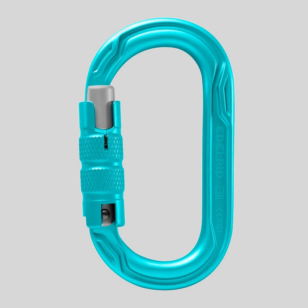 Herramienta: Edelrid Oval Power 2500 Triple II mosquetón de movimiento