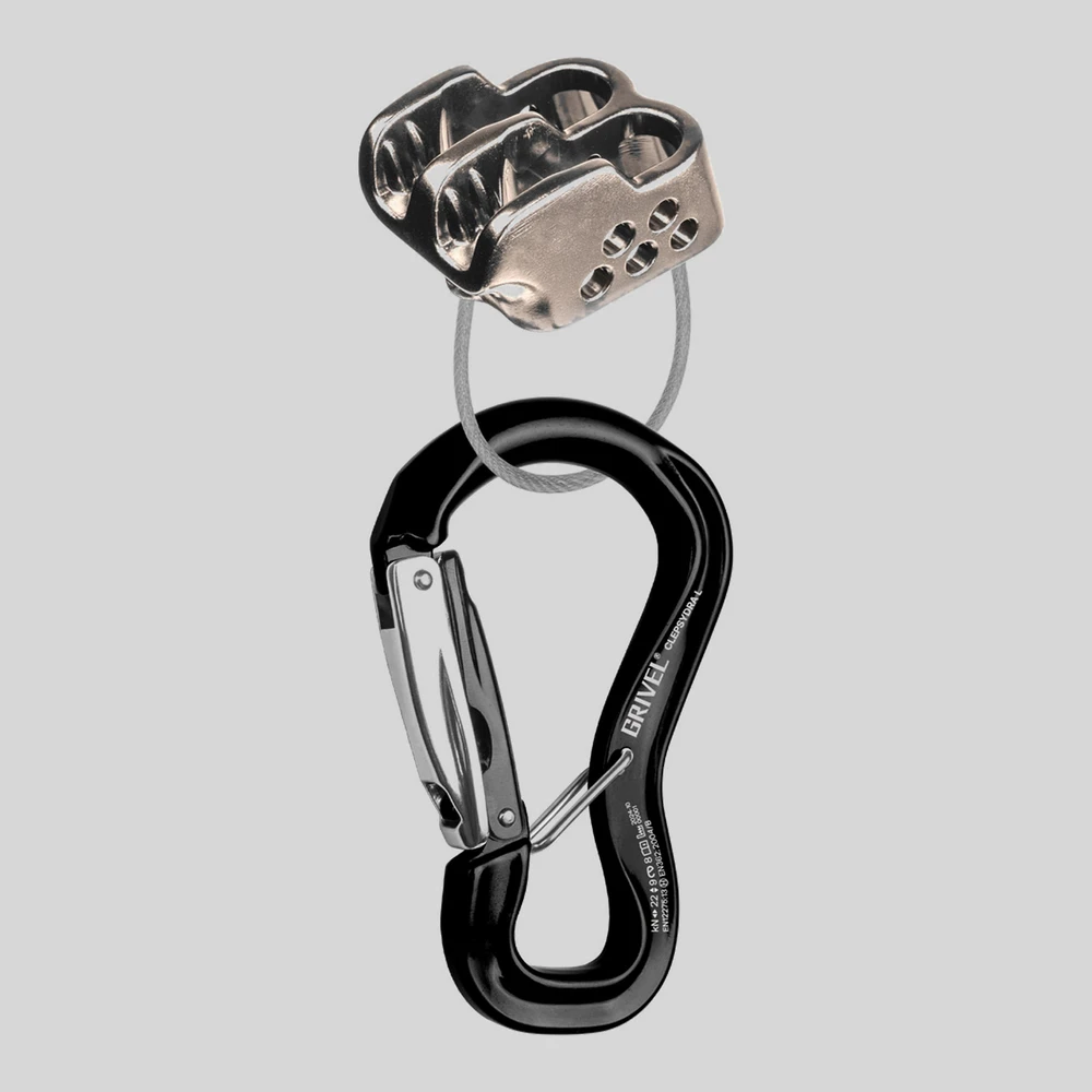 Herramienta: Grivel Master Belayer Kit (w/ K10G) belay + carabiner