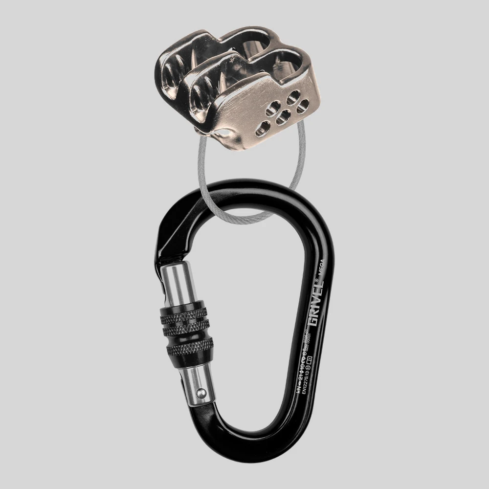 Herramienta: Grivel Master Belayer Kit (w/ K6N) belay + carabiner