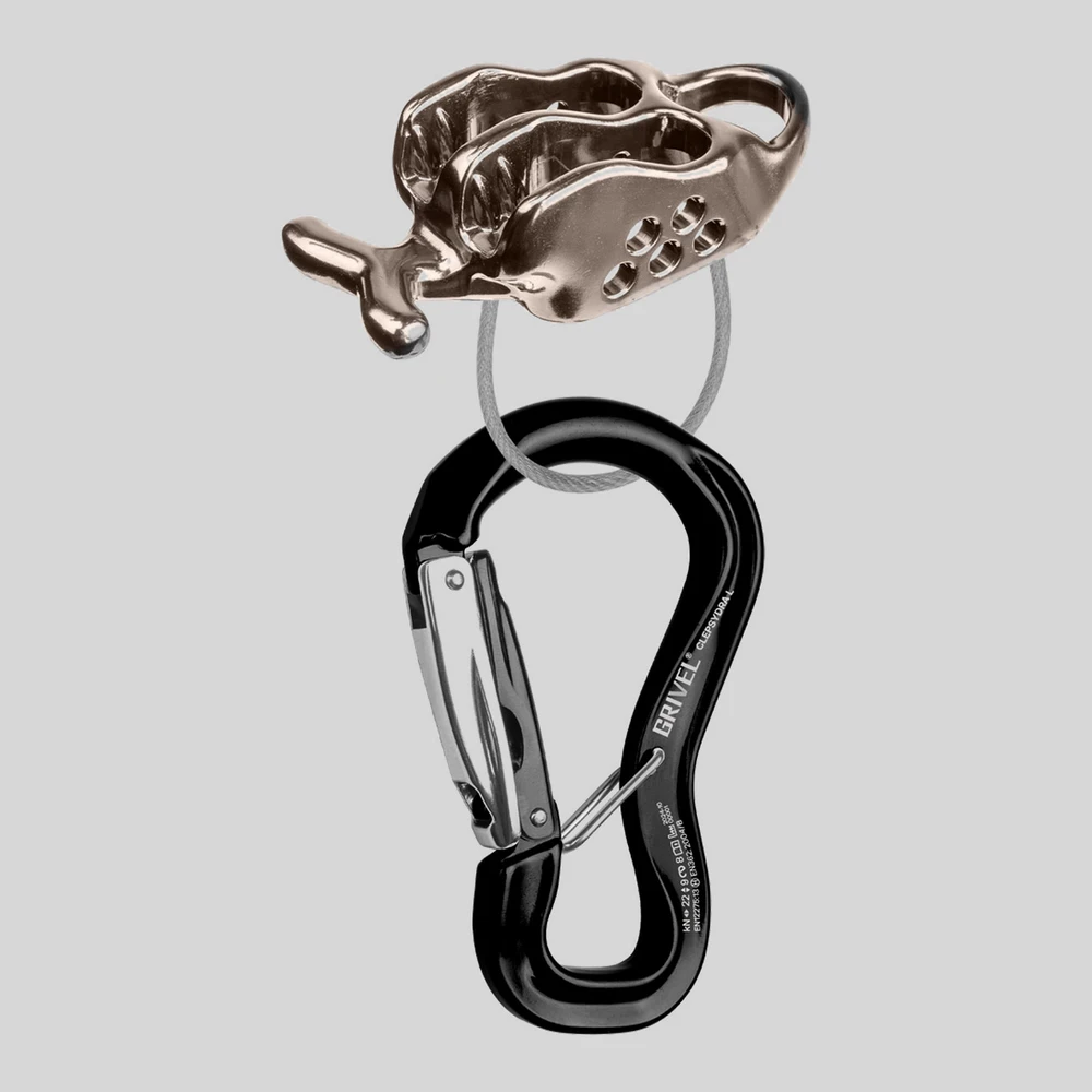 Herramienta: Grivel Master Pro Belayer Kit (w/ K10G) belay + carabiner