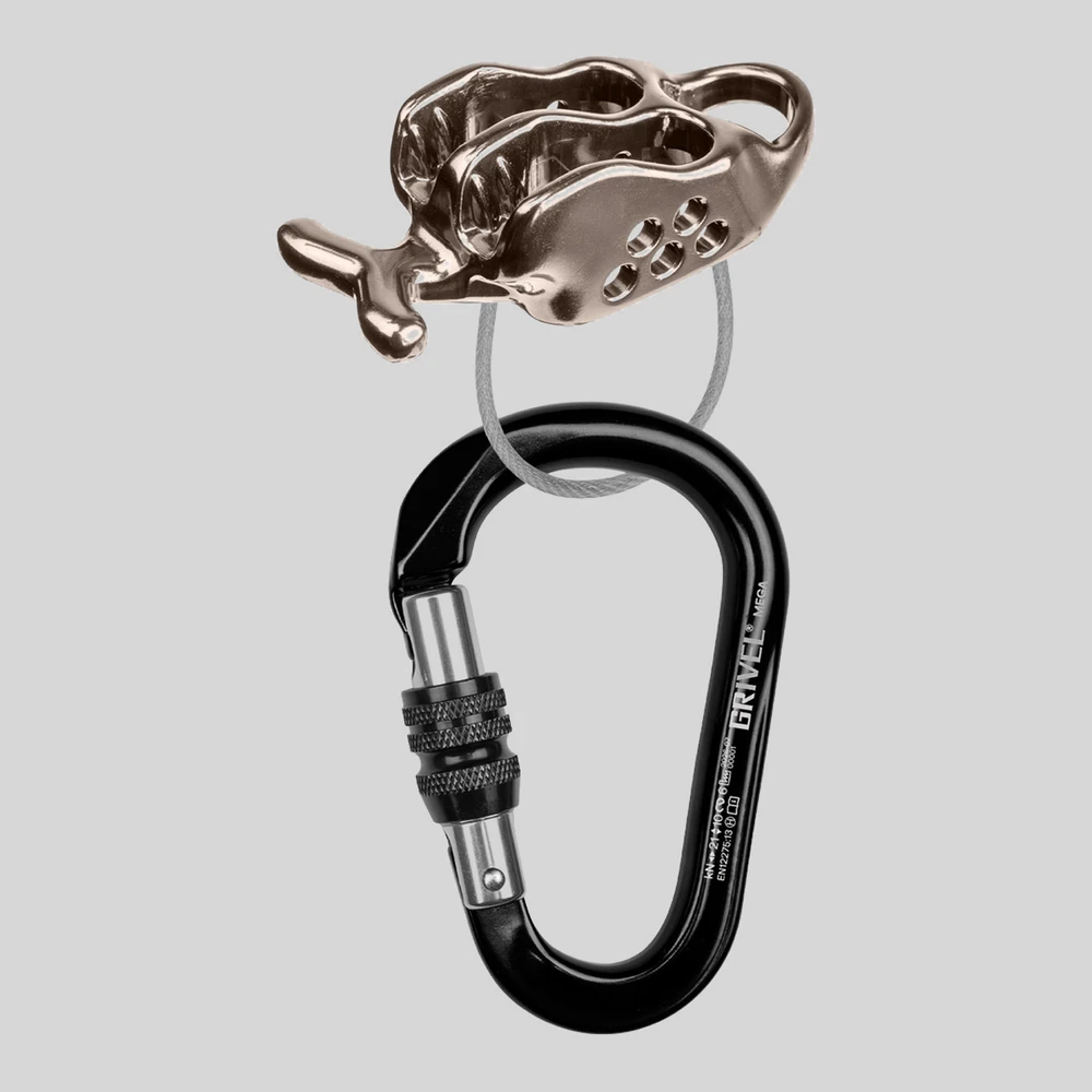 Herramienta: Grivel Master Pro Belayer Kit (w/ K6N) belay + carabiner
