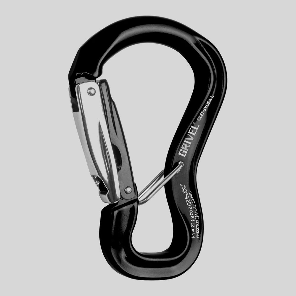 Herramienta: Grivel Twin G Clepsydra K10G L double lever carabiner