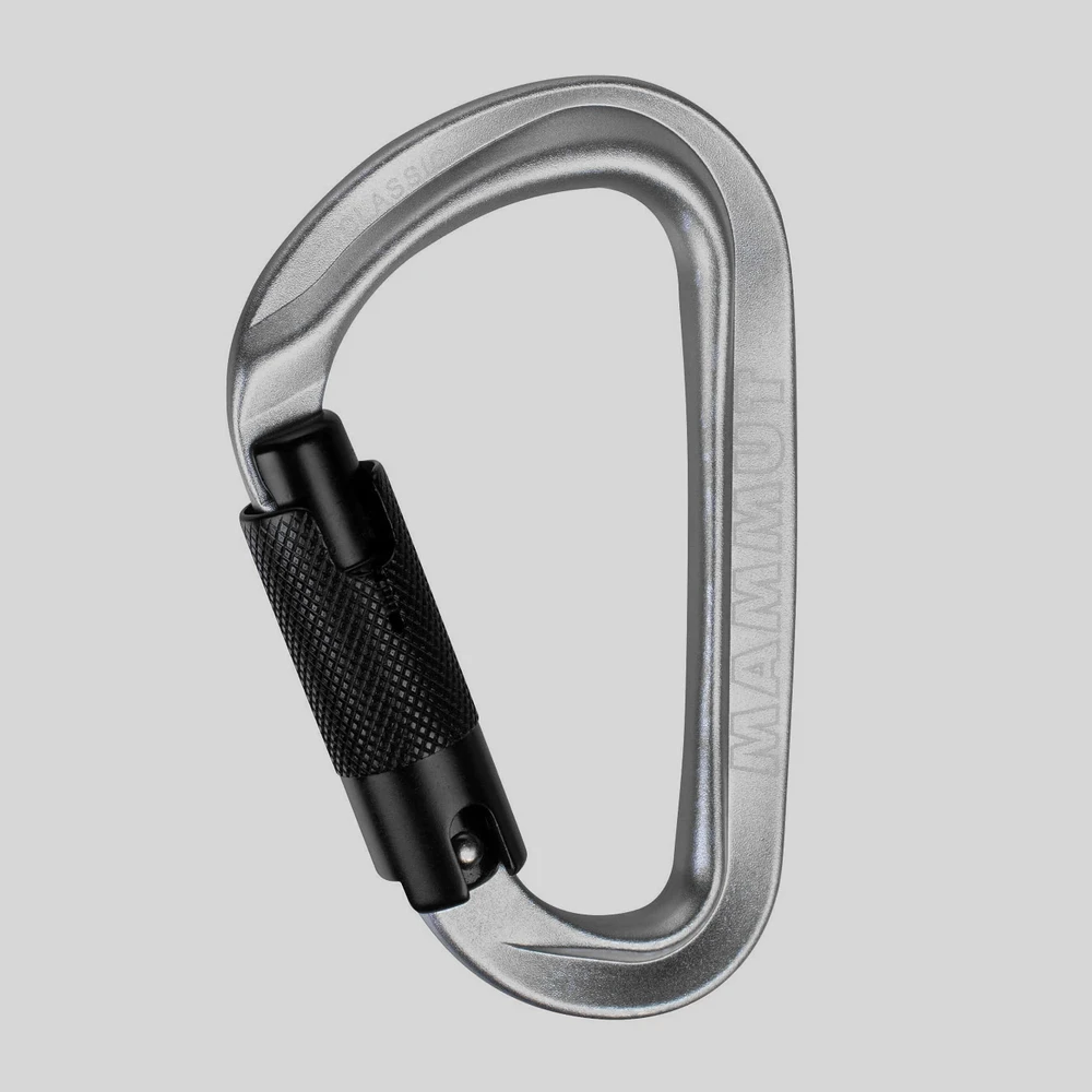 Herramienta: Mammut Classic HMS Twist Lock Plus mosquetón de triple movimiento
