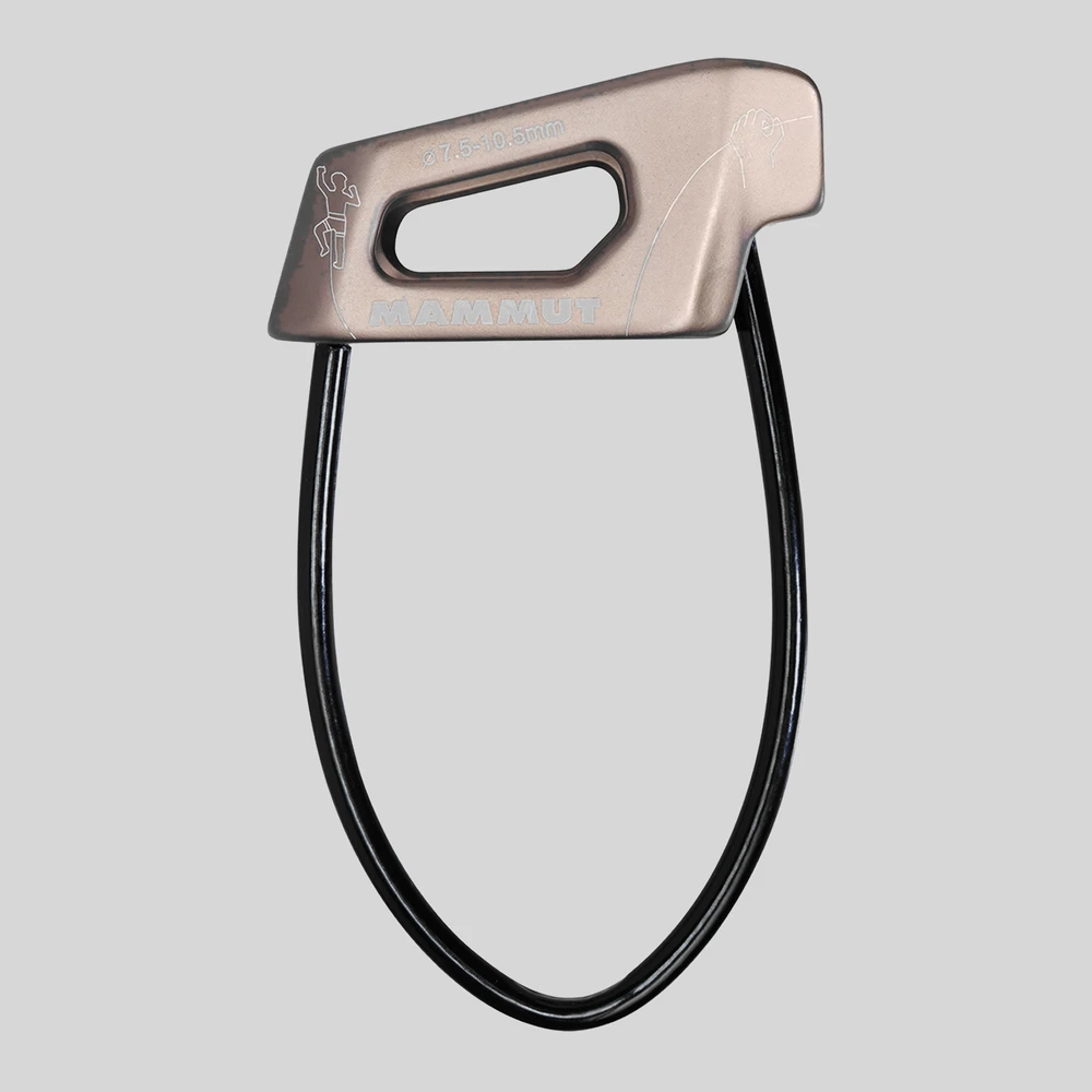 Herramienta: Mammut Crag Light Belay asegurador a secchiello