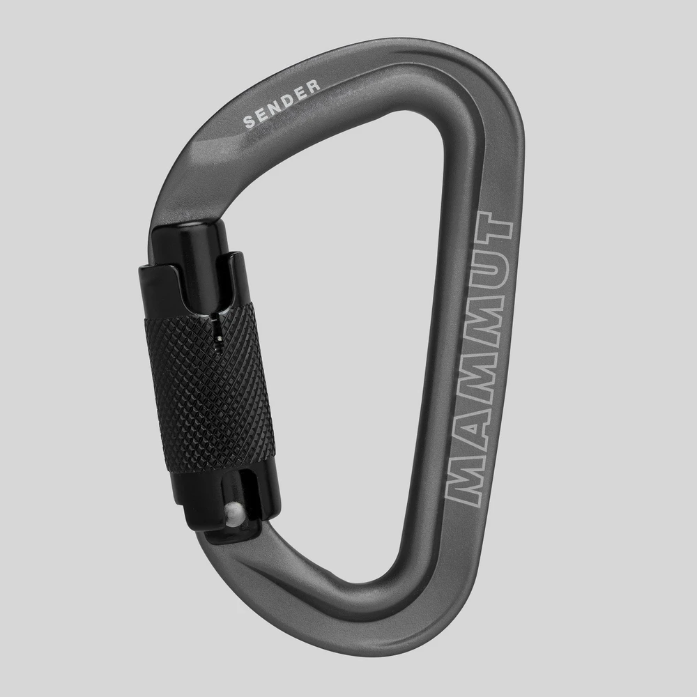 Herramienta: Mammut Sender Twistlock Carabiner mosquetón de doble movimiento