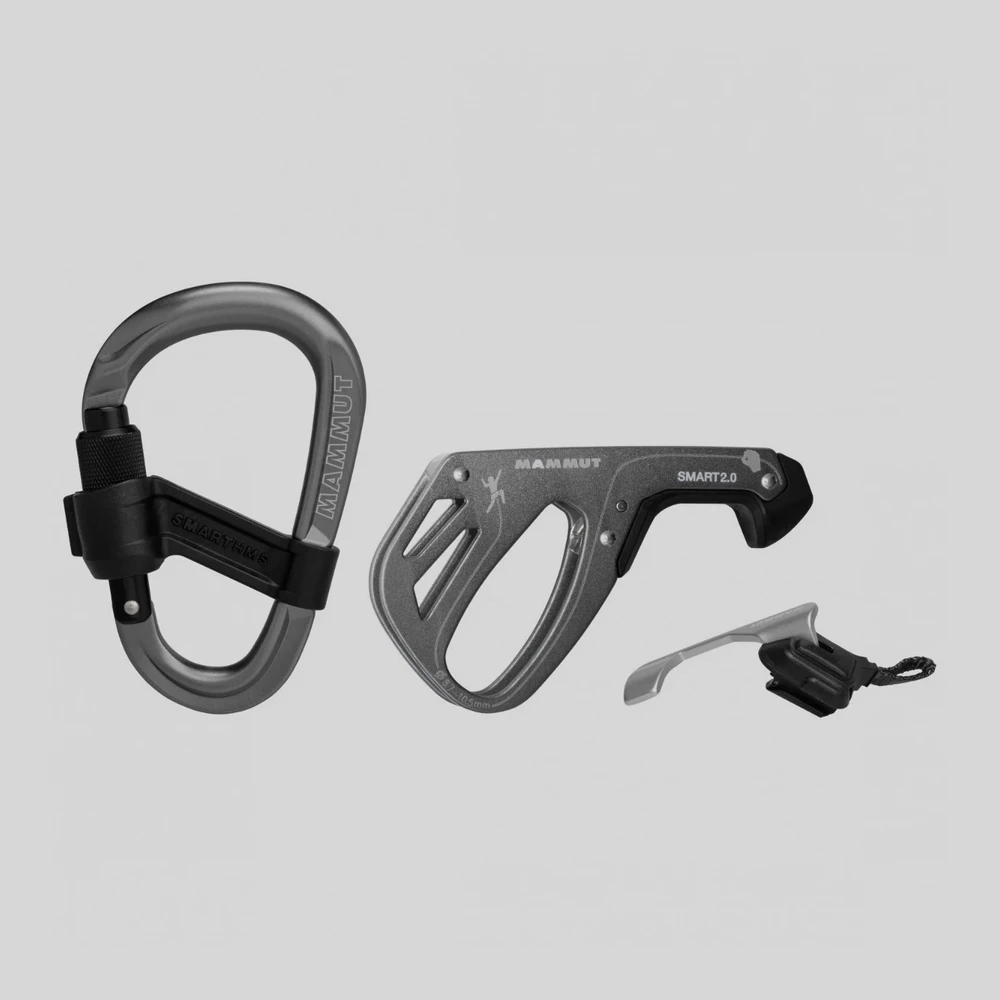 Herramienta: Mammut Smarter Belay Package mosquetón y asegurador