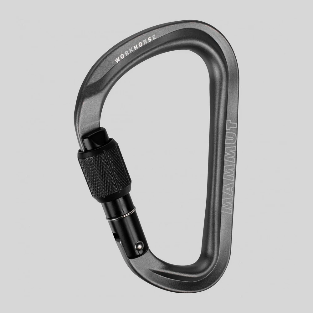 Herramienta: Mammut Workhorse HMS Screwgate carabiner
