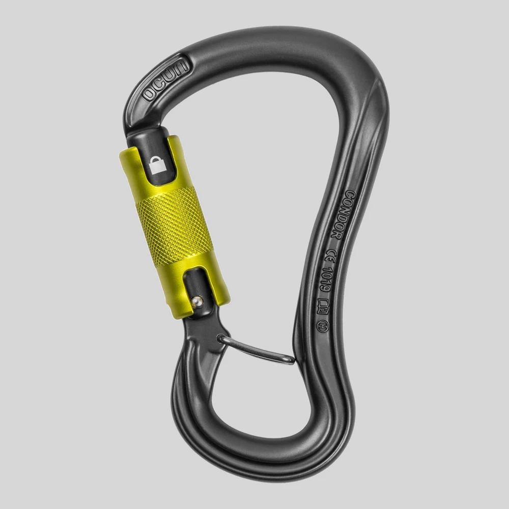Herramienta: Ocun Condor HMS Twist double action carabiner