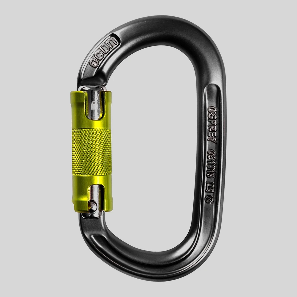 Herramienta: Ocun Osprey Twist oval carabiner with screw lock