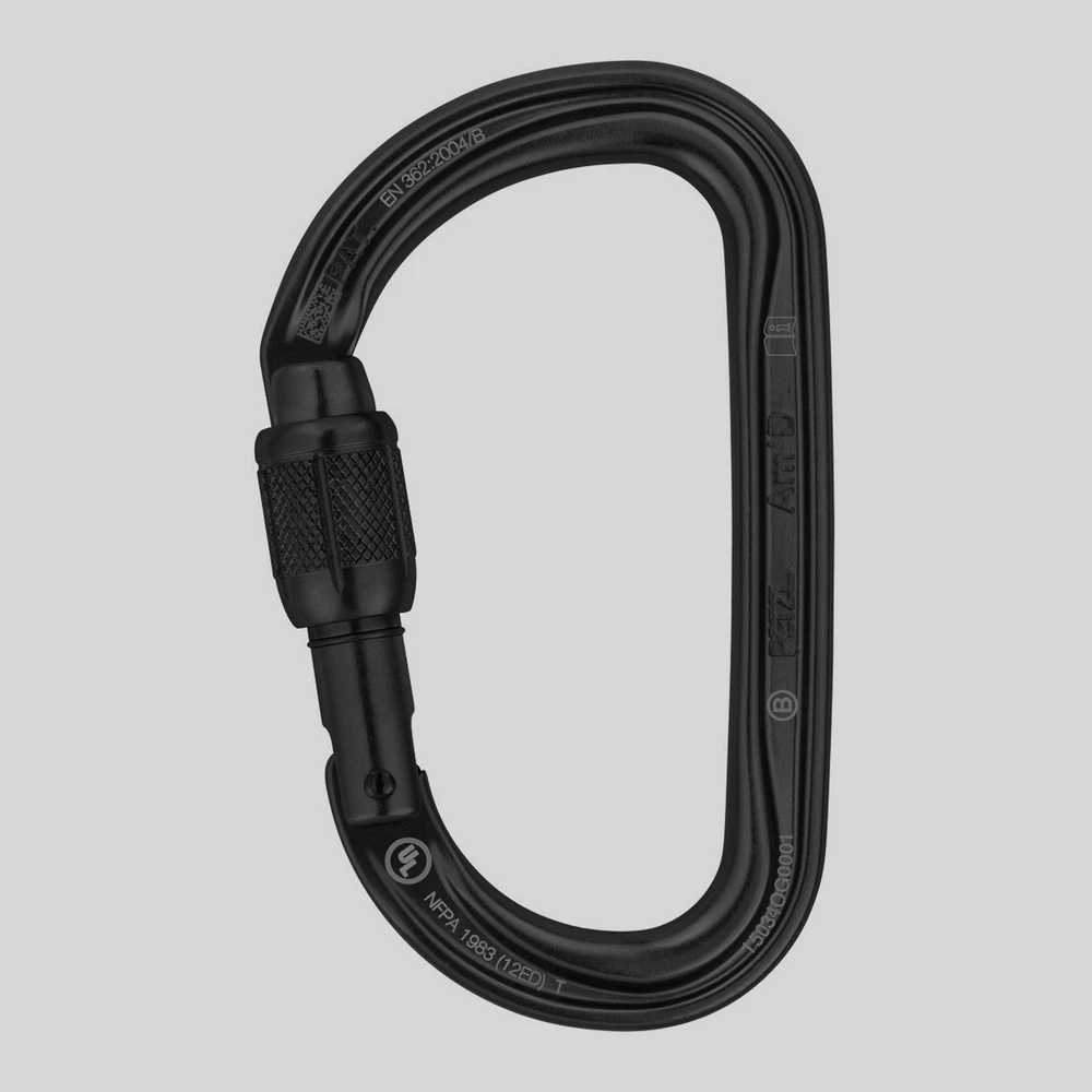 Herramienta: Petzl Am'D Screw Lock mosquetón de cierre rosca