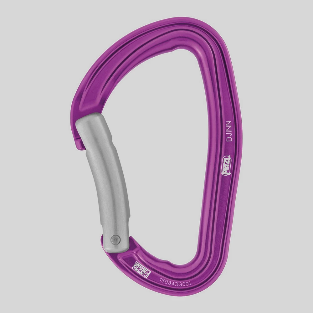 Herramienta: Petzl Djinn mosquetón de palanca curva