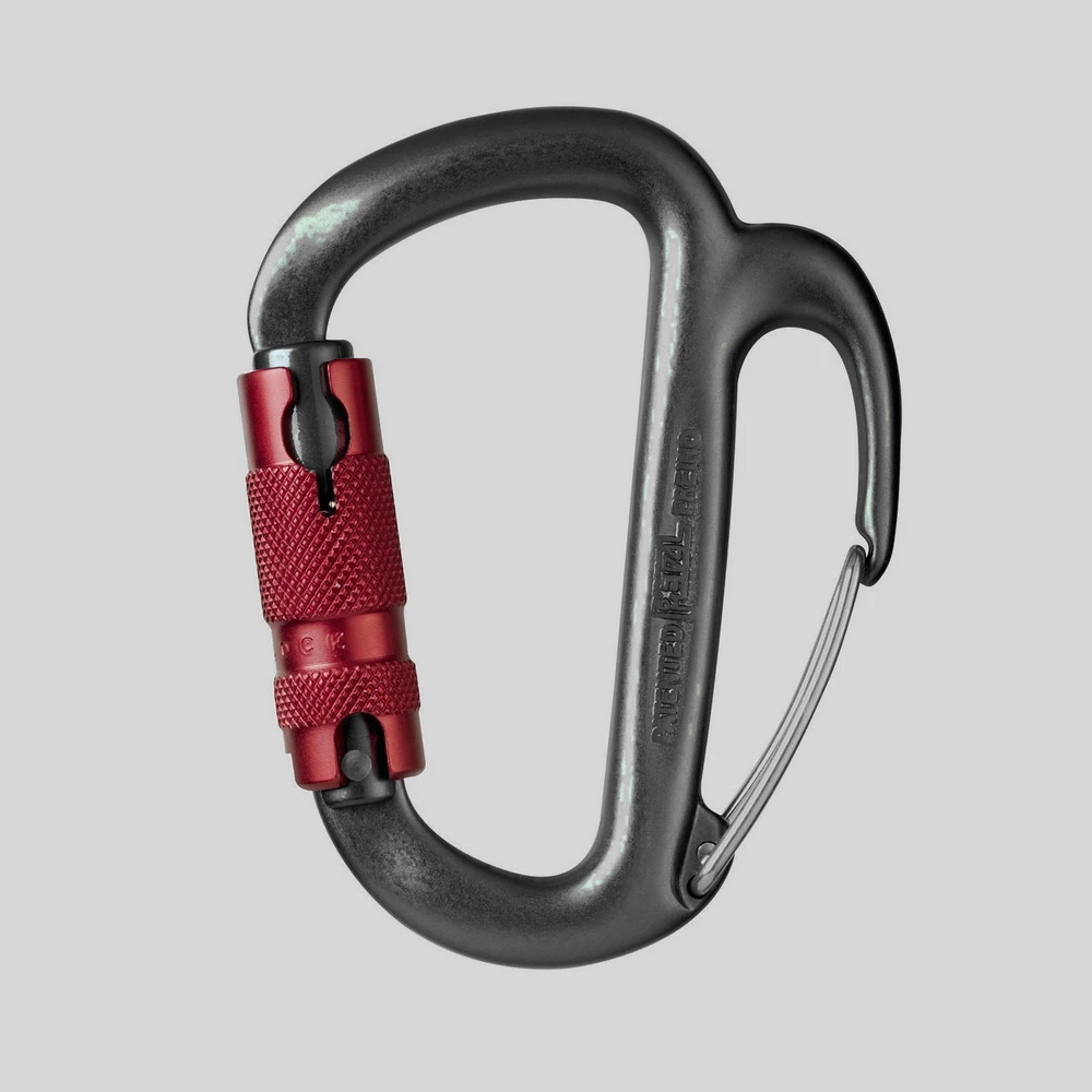 Herramienta: Petzl Freino carabiner with braking belay