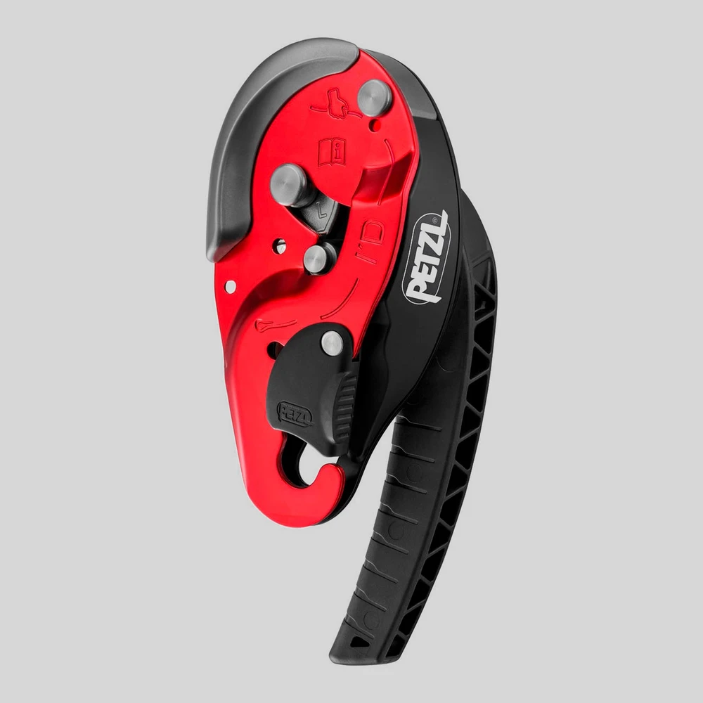 Herramienta: Petzl I'D L descensor autofrenante rescate con función antipanico