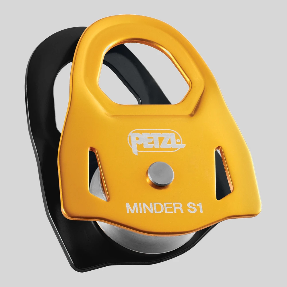 Herramienta: Petzl Minder S1 polea Prusik para rescate
