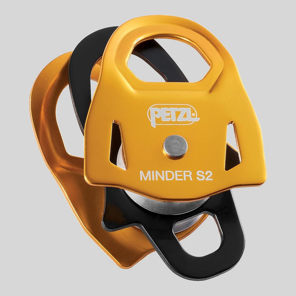 Herramienta: Petzl Minder S2 polea Prusik para rescate