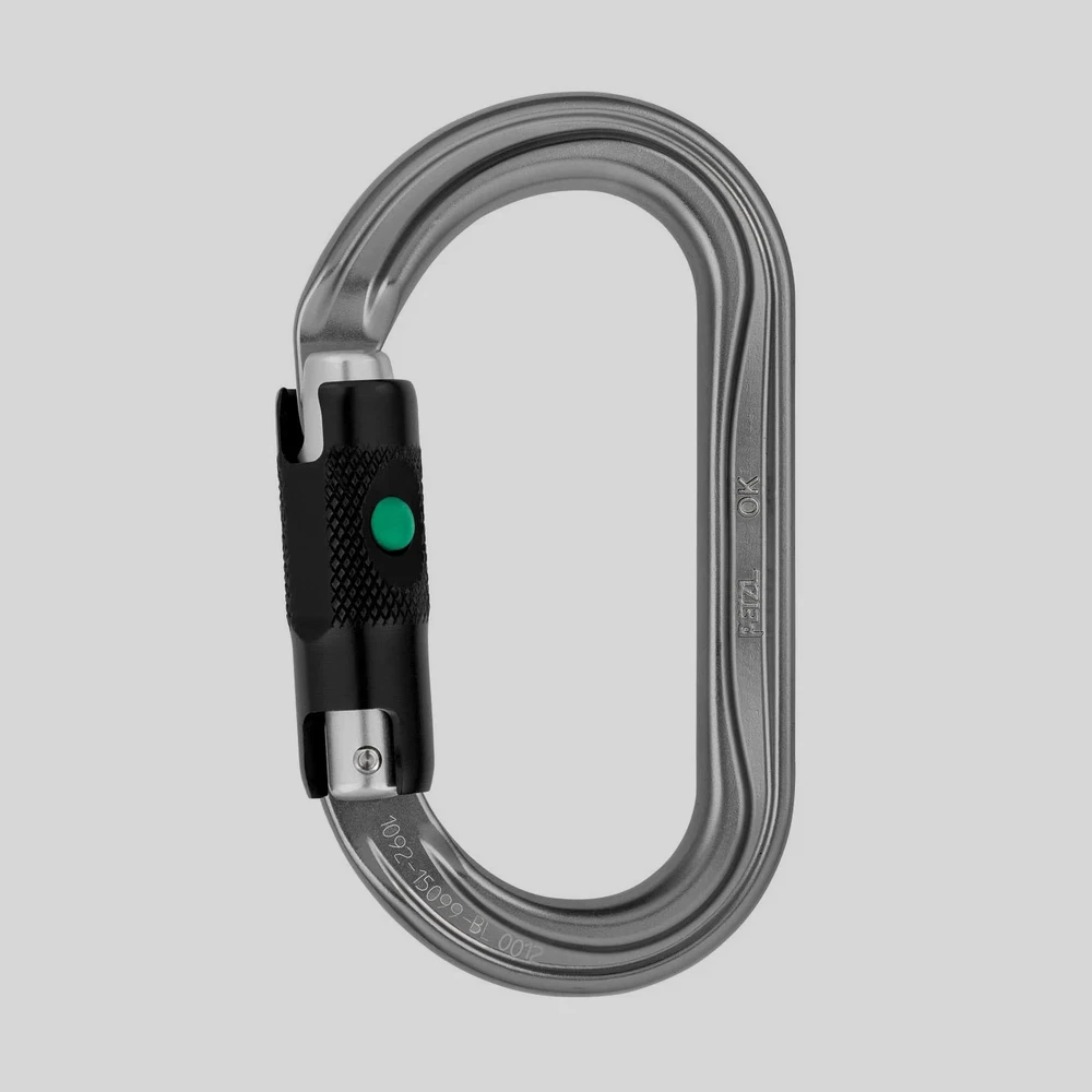 Herramienta: Petzl Ok Ball Lock mosquetón automático